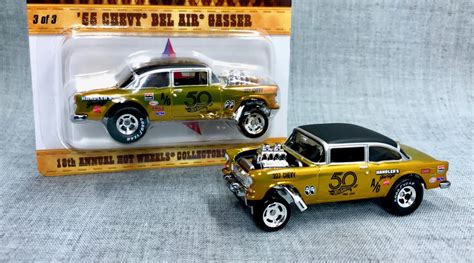 Hot Wheels Just Unveiled The Gold 55 Bel Air Gasser Nationals Finale Exclusive Here Is A Look
