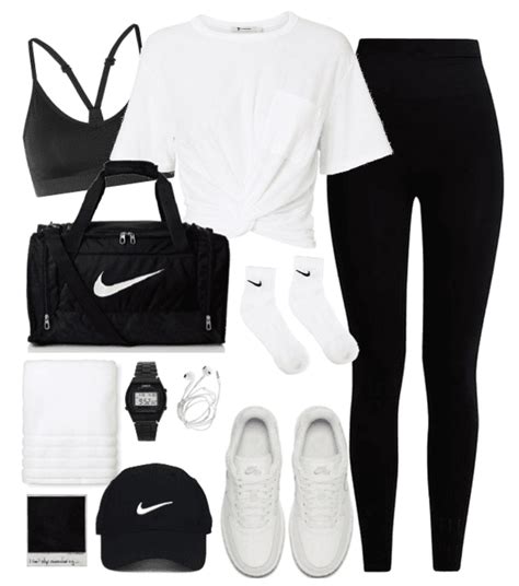 Sportwear Outfit Shoplook In 2021 Trendy Workout Outfits Nike