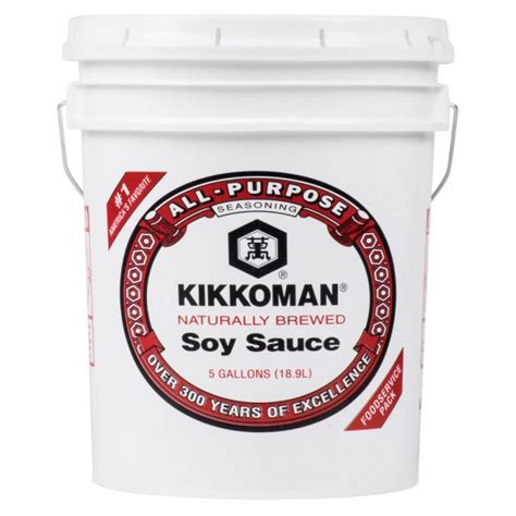 Kikkoman Soy Sauce Pail Food Service International