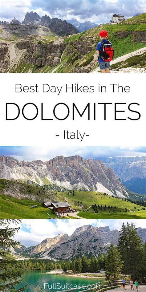 5 Stunning Day Hikes In The Dolomites Italy Tips And Map