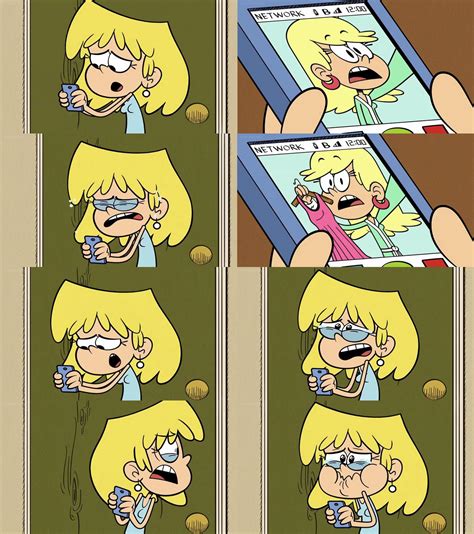 Loud House Lori Calls Leni And Cries By Dlee1293847 On Deviantart