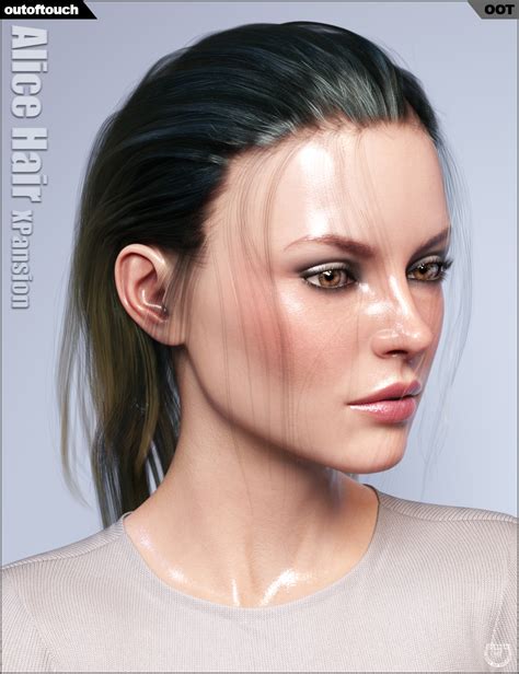 Oot Hairblending 20 Texture Xpansion For Alice Wet And Dry Hair Daz 3d