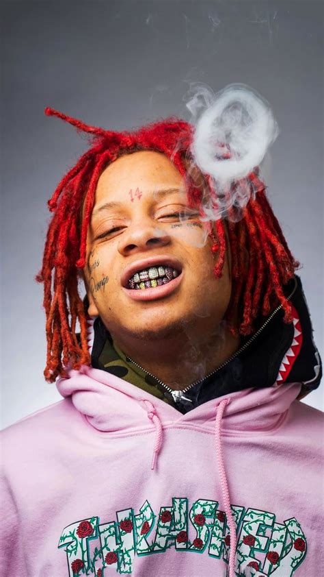 Trippie Redd Aesthetic Collage Red Aesthetic Aesthetic Photo Rapper