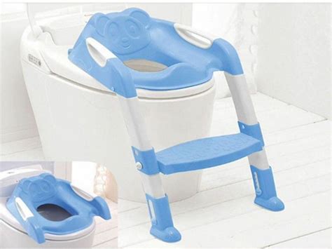 Teddie Kids Baby Child Toddler Potty Loo Training Toilet Seat And Step