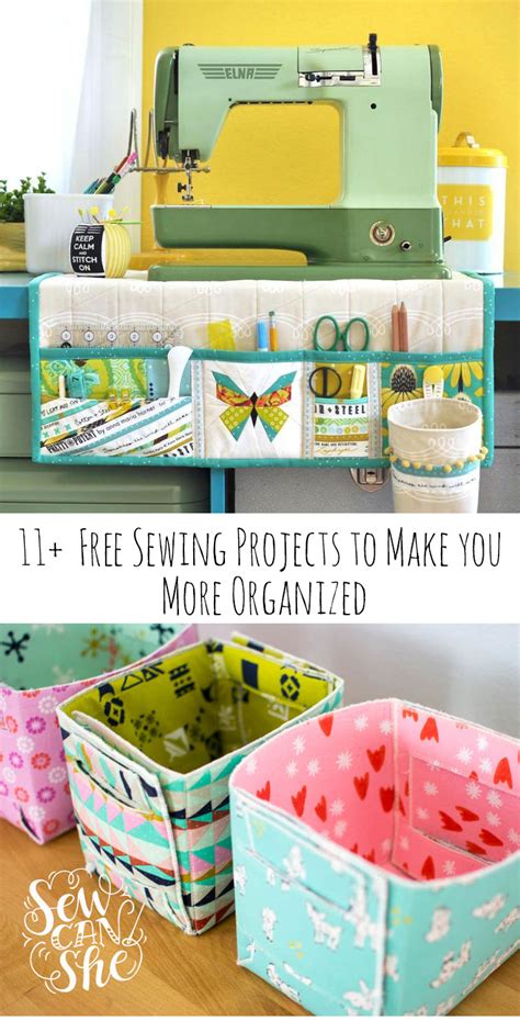 11 Sewing Projects For Organization Get And Stay Organized