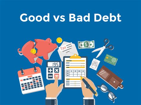 Good Debt Vs Bad Debt Whats The Difference Ppt
