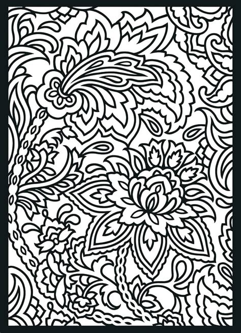 Patterns And Designs Coloring Pages At Free
