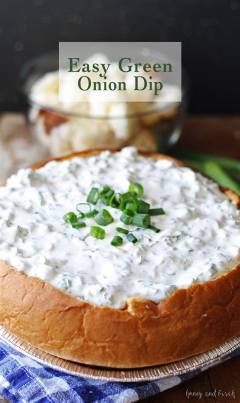 Green Onion Dip Recipe Perfect For Parties And Tailgating