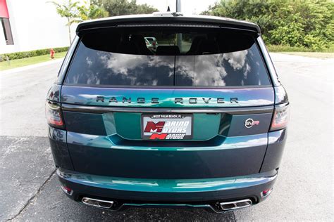 Used 2018 Land Rover Range Rover Sport Svr For Sale 114000 Marino