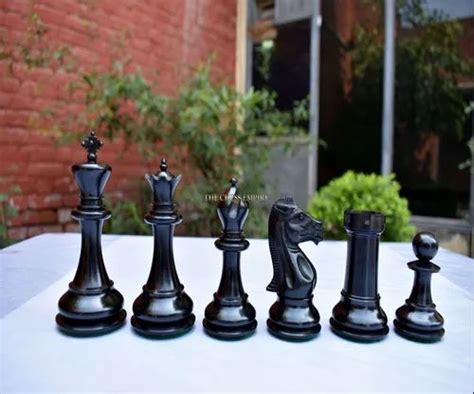 Brown Wooden Legend Series 425 Inch Boxwood Ebony Chess At Best Price