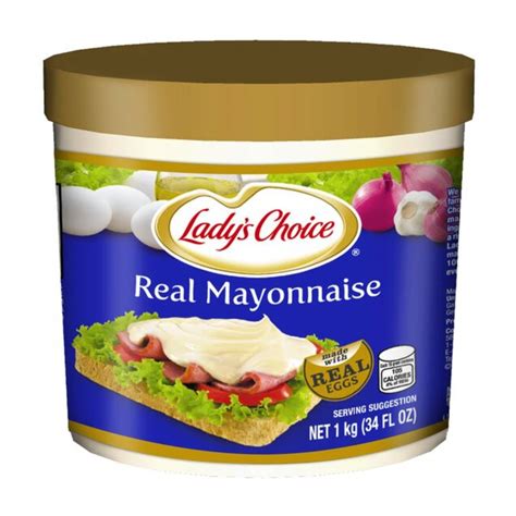 Ladys Choice Real Mayonnaise Regular 1kg