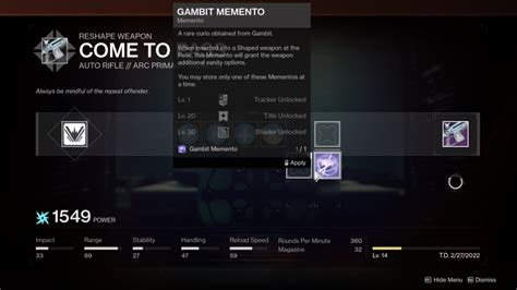 How To Get Mementos In Destiny 2 Dot Esports
