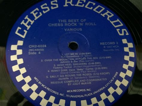 The Best Of Chess Rock N Roll Vinyl Lp Etsy