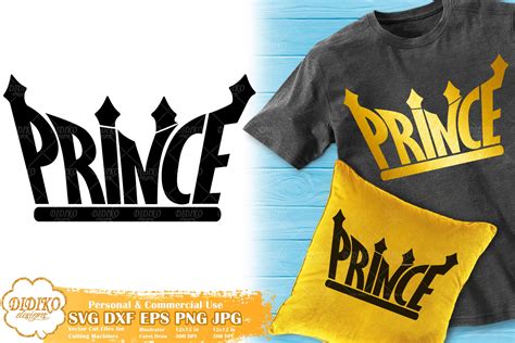 Download Black Prince SVG #2 | Birthday Prince Crown Svg Cricut | DIDIKO designs