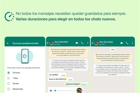 Whatsapp Permite Que Los Mensajes En Nuevos Chats Desaparezcan En Horas Noticias Agencia