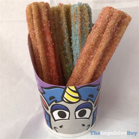 Review Chuck E Cheese Unicorn Churros The Impulsive Buy