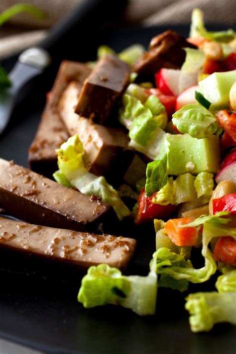 Asian Chopped Salad With Seasoned Tofu ‘fingers Recipe Nyt Cooking