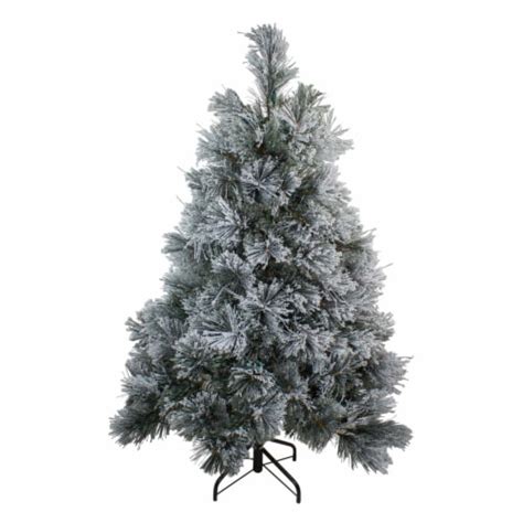 Northlight 45 Flocked Black Spruce Artificial Christmas Tree Unlit