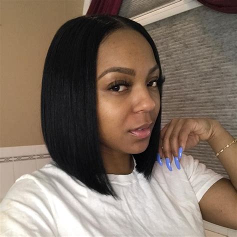 If you're looking for new quick weave styles to try out, get inspired with these chic weave hairstyles. Swaggy Jazzy on Instagram: "Y'all like my Bob? 💇🏻💁🏻 # ...