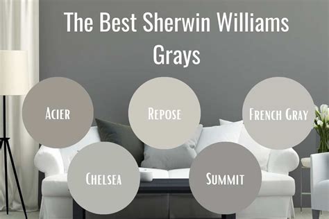 Best Sherwin Williams Gray Paint Colors Kind Home Solutions