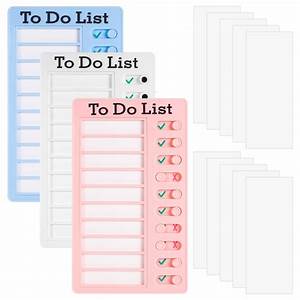 Magnetic Dry Erase Daily Routine Chart To Do List Portable Chore