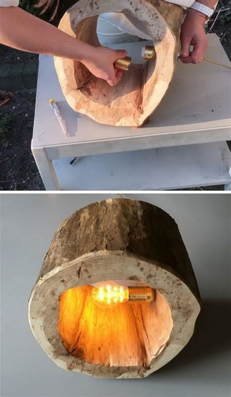 20 Cool Tree Stump And Log Diy Projects