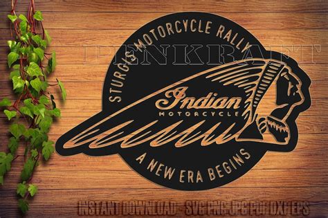 Indian Motorcycle Svg Seven Colors Motorbike Biker Vehicle Wheels Hog