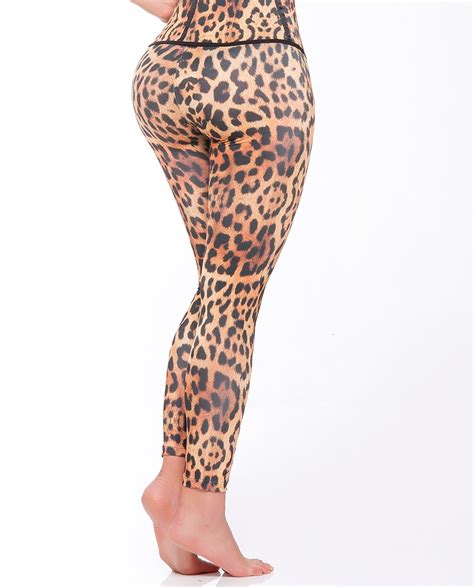 Leggings Lifts Buttocks Print Tiger Annmichell Store