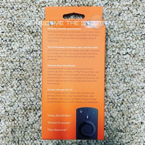 Get it as soon as thu, nov 12. Amazon Fire Stick 4K - Full Unboxing