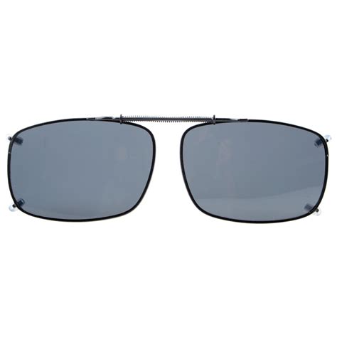 Large Clip On Sunglasses With Spring Draw Bar Polarized Clip On Sunglasses Mirrored Sunglasses