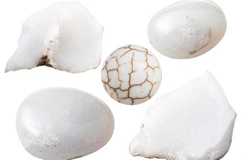 Opaque White Gemstone 4 Colorless Gemstones For Jewelry Beadnova
