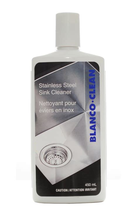 Rinse with clean water and dry. Blanco 406214 BlancoClean Stainless Steel Sink Cleaner | eBay