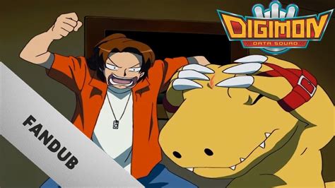 Agumon Trata De Comerse A Marcus Fandub Español Latino Digimon