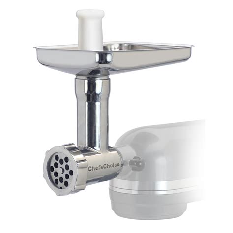 Chefs Choice 797 Premium Stainless Steel Meat Grinder Attachment For