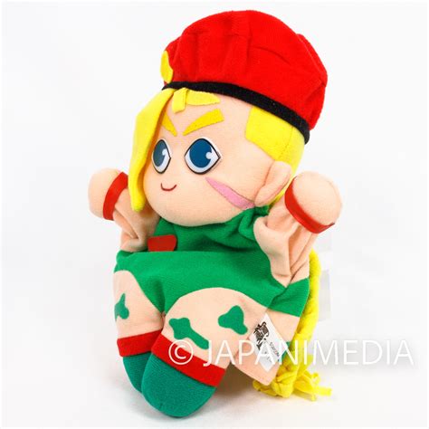 Street Fighter 2 Cammy Hand Puppet Plush Doll Capcom Character Japan