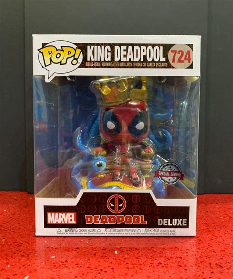 Funko Pop Figura King Deadpool 724 Gamestation