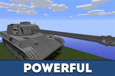 Tank Mod Minecraft Pe Bedrock Mod