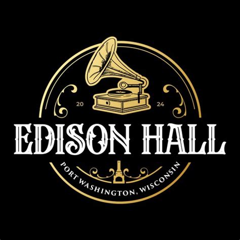 Designs Edison Hall Needs A Phonograph Inspired Logo Logo Design