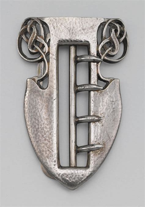 Liberty Cymric Belt Buckle Designed By Archibald Knox Art Collection Imuseum Art Nouveau