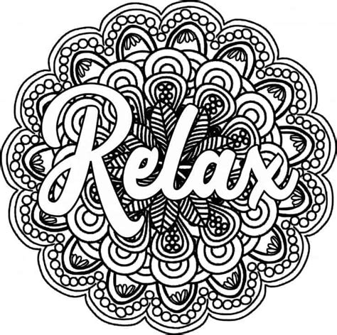 47 Best Ideas For Coloring Relaxation Coloring Pages For Adults