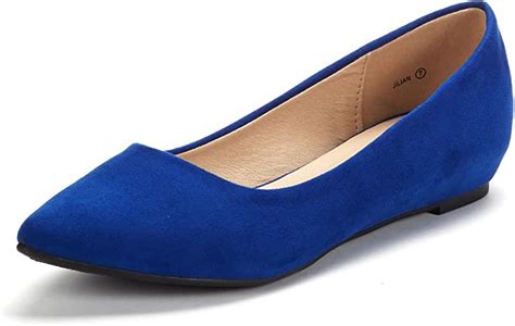 Uk Royal Blue Shoes Low Heel