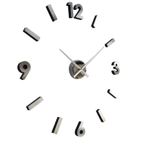 Items Similar To Modern Wall Clock Numbers With Polished Quartz