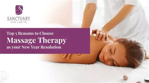 ppt top 5 reasons to choose massage therapy as your new year resolution ppt powerpoint
