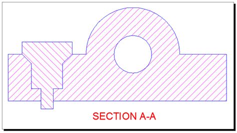 How To Draw Section View In Autocad Ham Drutentmely