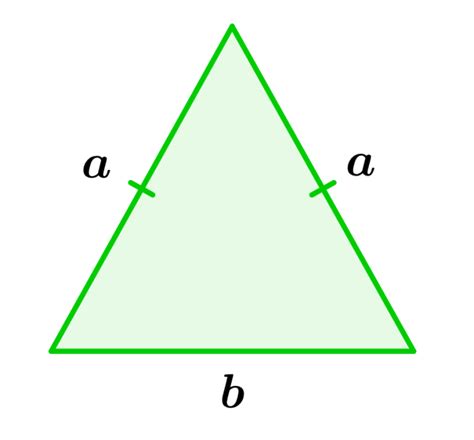 Área y perímetro de un Triángulo Isósceles Fórmulas y Ejercicios