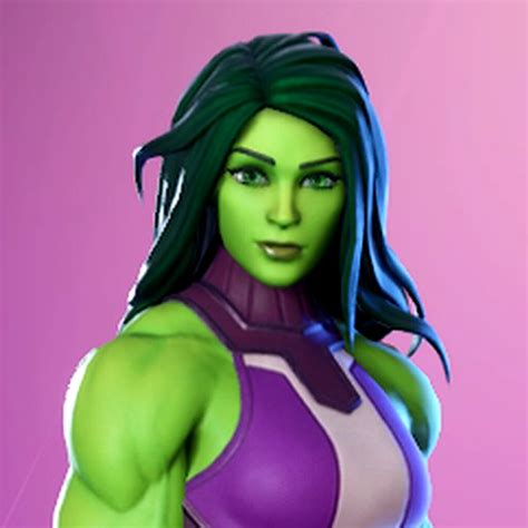Artstation Fortnite She Hulk Skin