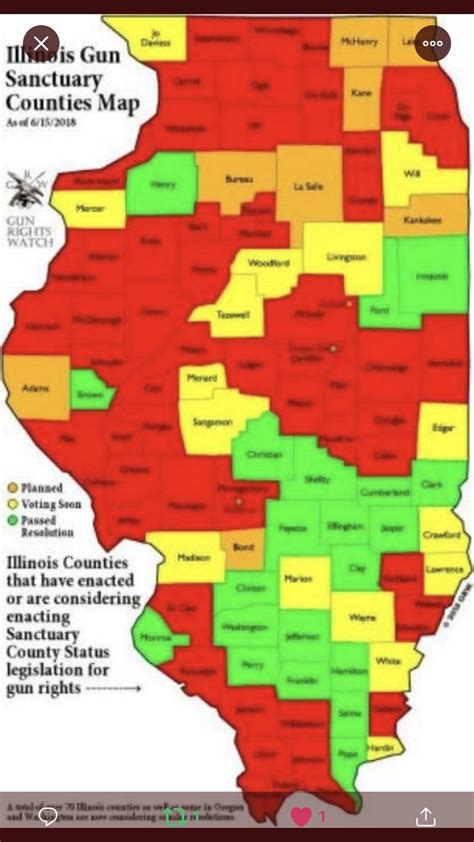 Sanctuary Gun Counties In Illinois Page 7 Illinois Politics