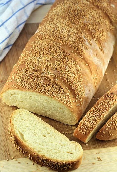 Semolina Bread With Sesame Seeds Mangia Bedda Recipe Semolina Semolina Bread Recipe Bread