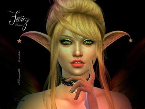 Suzue Fairy Ears Fairy Ears Sims 4 Fantasy Sims 4 Cc Elf Ears