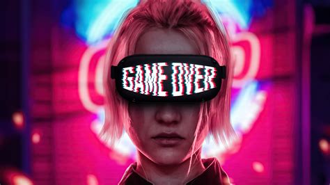 Encuentra los mejores vídeos de video. Chica con lentes de Game Over Fondo de pantalla 4k Ultra ...